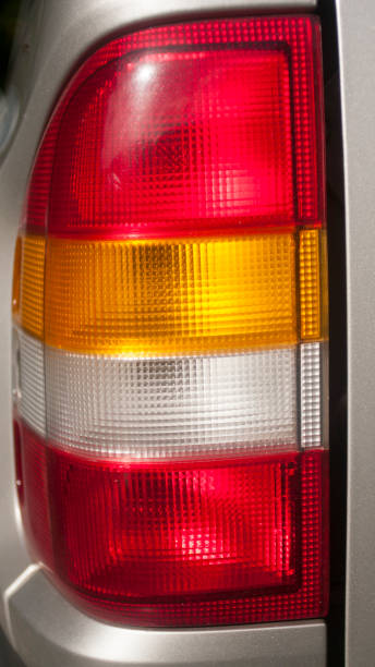 istock Rear lights of a car 1834777345