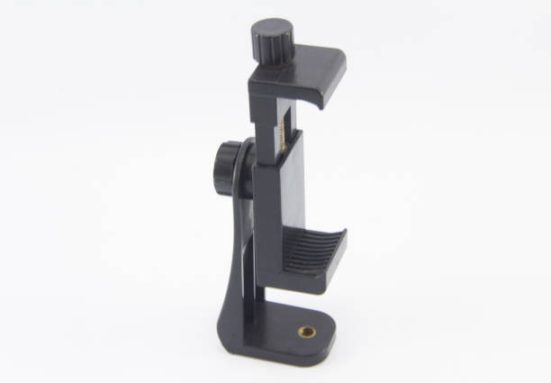 istock Phone Holdaer fot tripod in White background 1834782697
