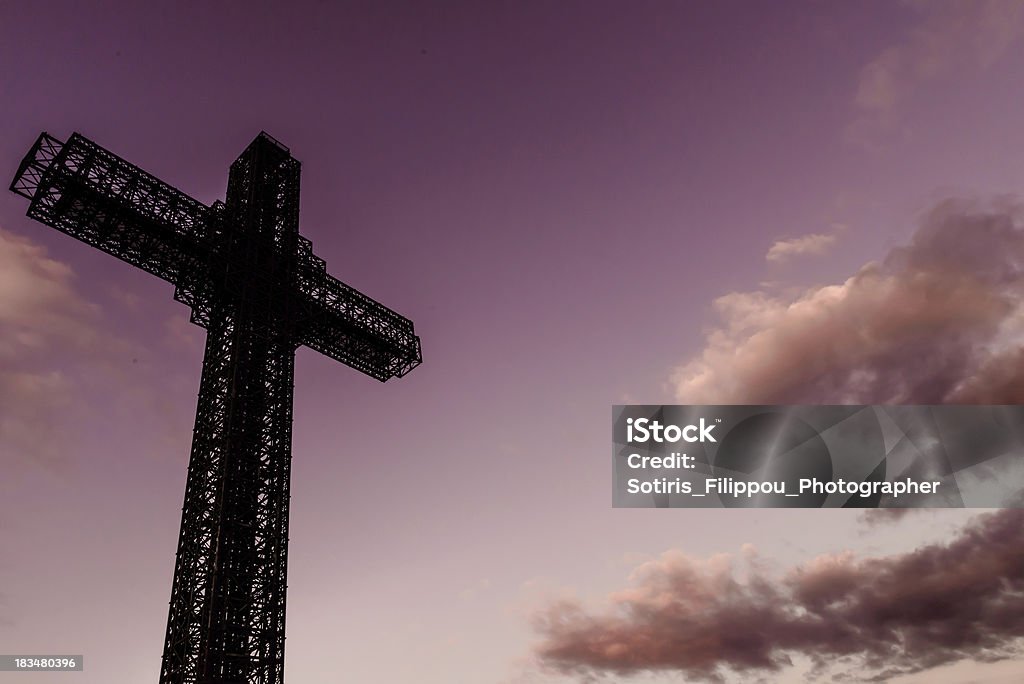 Cruz del Monte Vodno - Foto de stock de Afilado libre de derechos