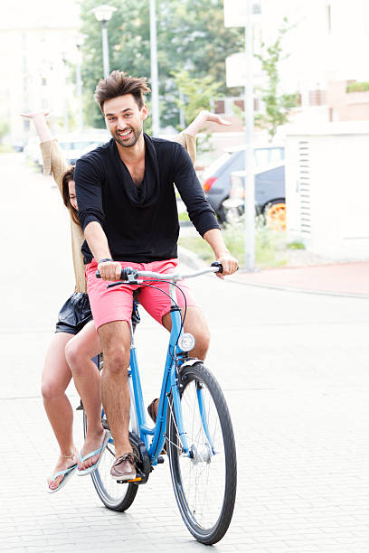 istock Friends on bike 183482468