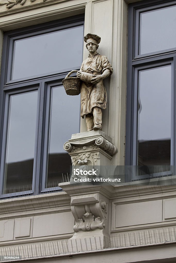 Estátua baker - Foto de stock de Adulto royalty-free