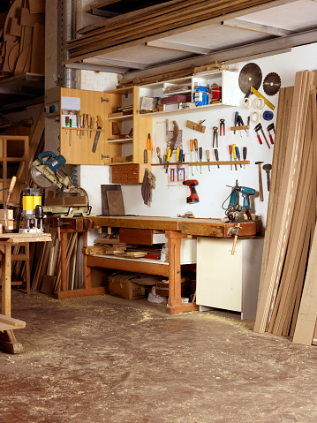 carpenter workshop corner