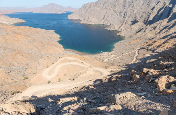 istock Khor Najd - Khawr Najd lagoon, Musandam, Oman 1834883842