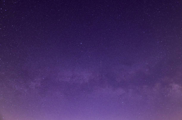 starry sky with part of the milky way