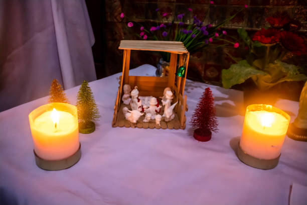 istock Heavenly Peace: Candlelit Commemoration of the Nativity 1834901206