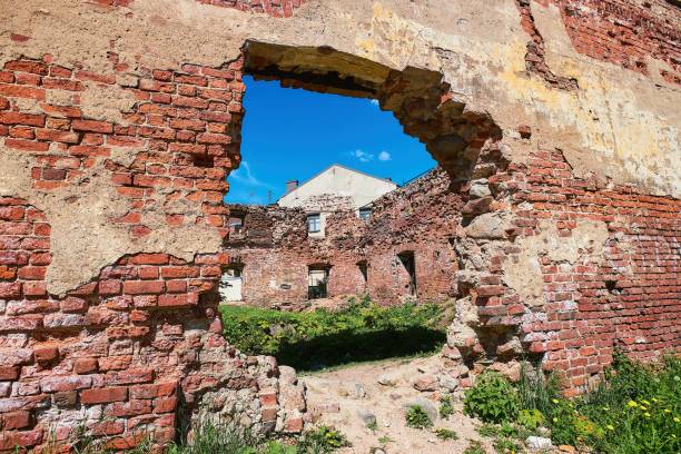 istock Ruins of an ancient building or religious structure. 1834943332