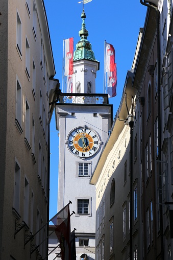 Salzburg, Austria. Old Town Hall (Altes Rathaus).