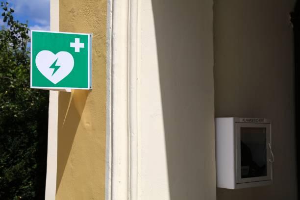 istock Public portable defibrillator in Austria 1834974405