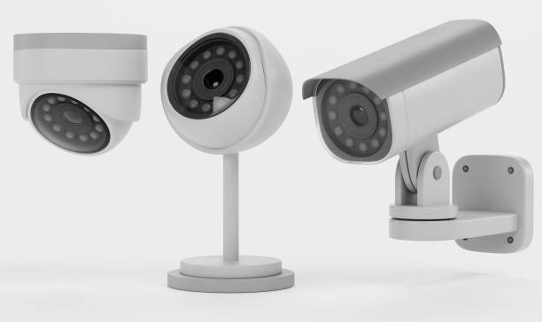 istock Realistic 3D Render of IP Camera 1834977712