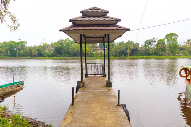 istock A lake hut located in Lengkong, Panjalu Ciamis, West Java, Indonesia 1834984419