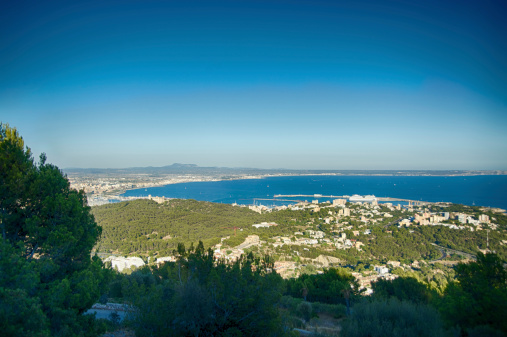 Aerial view on Palma de Mallorca