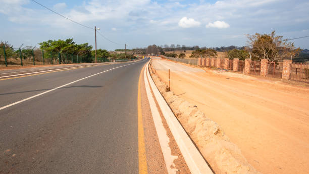 istock Road Highway Expansion Earthworks 1835046803
