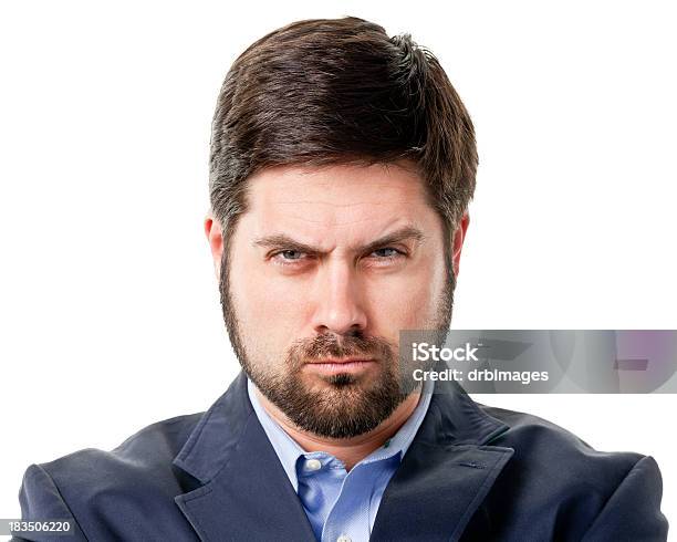 Retrato De Homens De Idade Mediana - Fotografias de stock e mais imagens de Choque - Choque, Face Humana, Nojo