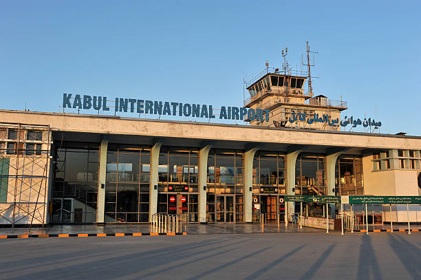 카불 공항 - kabul 뉴스 사진 이미지