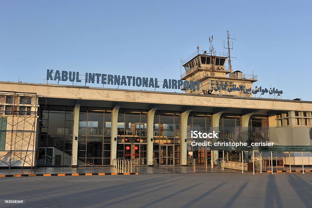 Kabul Airport "Kabul International Airport (still the one in use...), Afghanistan" Kabul Stock Photo