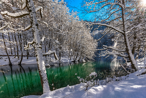 Yedigoller (7 goller - 7 Lakes) at winter