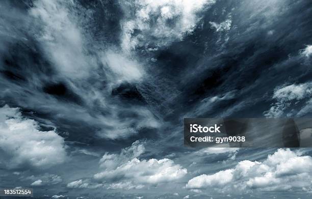 Dark Clouds Stock Photo - Download Image Now - Accidents and Disasters, Atmosphere, Awe