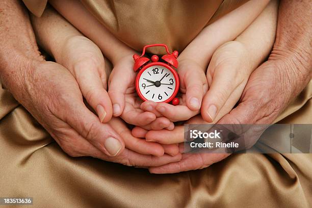 Time For Family Stock Photo - Download Image Now - Clock, Sharing, Aging Process