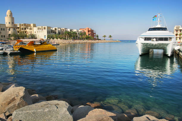 Tala Bay, Jordan "Early morning at Tala Bay, Aqaba, Jordan" akaba stock pictures, royalty-free photos & images