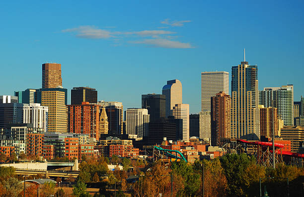 istock Denver Downtown skyline at the late afternoon 183516457