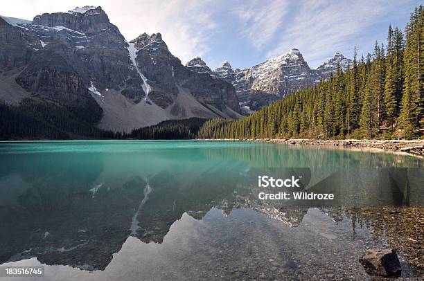 Valley Of The Ten Peaks Banff National Park Stock Photo - Download Image Now - Alberta, Autumn, Banff