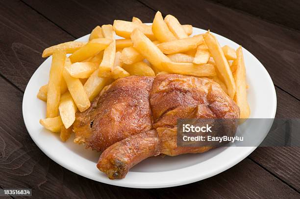 Photo libre de droit de Cuisse De Poulet Grillé banque d'images et plus d'images libres de droit de Aliment - Aliment, Aliment rôti, Alimentation lourde