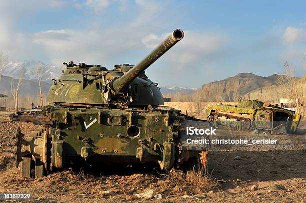 Abandonned Tanks From Civil War Afghanistan Stock Photo - Download Image Now - Armored Tank, Afghanistan, Demolished