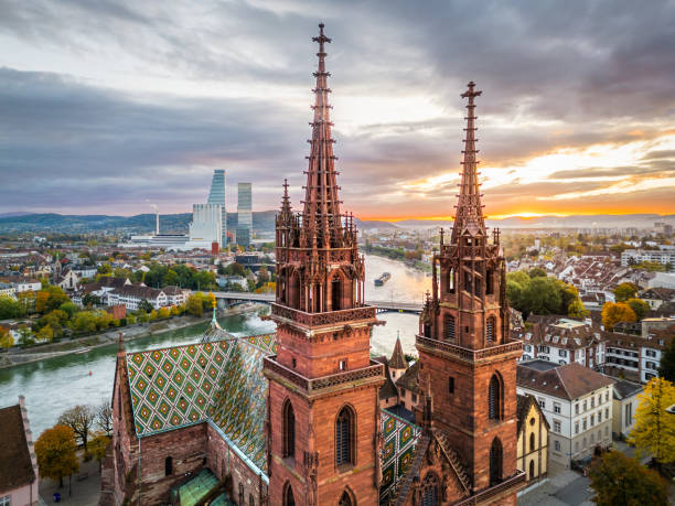 istock Basel, Switzerland Over the Rhine River 1835174676