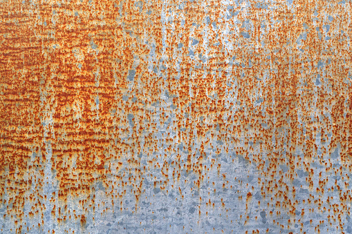A grunge metal texture background, featuring a weathered and worn surface with a rugged appearance