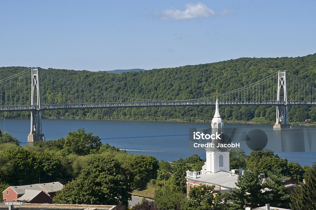 Widok na Hudson - Zbiór zdjęć royalty-free (Hudson Valley)