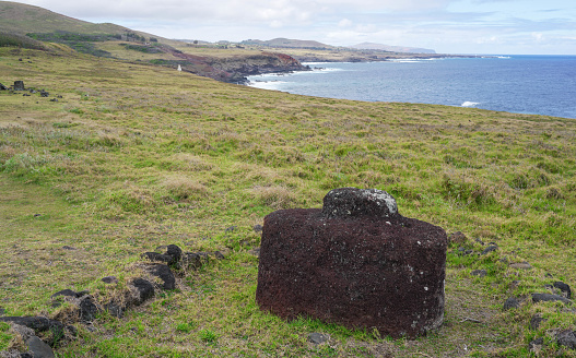 Easter Island. View from Orongo