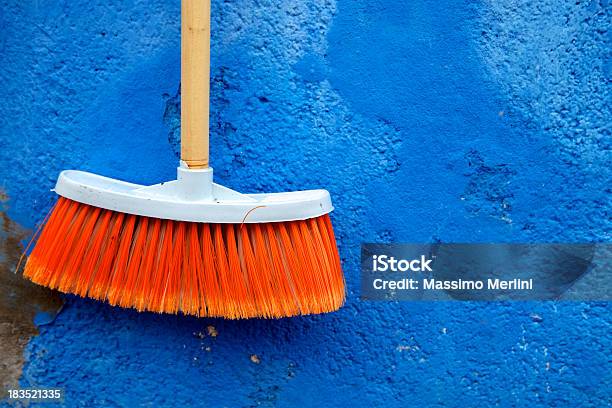 Broom Stock Photo - Download Image Now - Blue, Broom, Burano