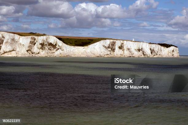 Beautiful White Cliffs Of The English Coast Stock Photo - Download Image Now - Beach, Blue, Building Exterior