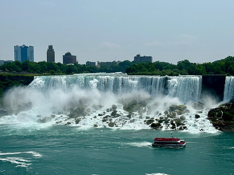 Niagara Falls from the Canada Side overlooking US Side