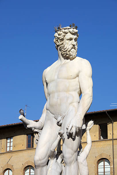 istock Fountain Of Neptune In Florence 183524559
