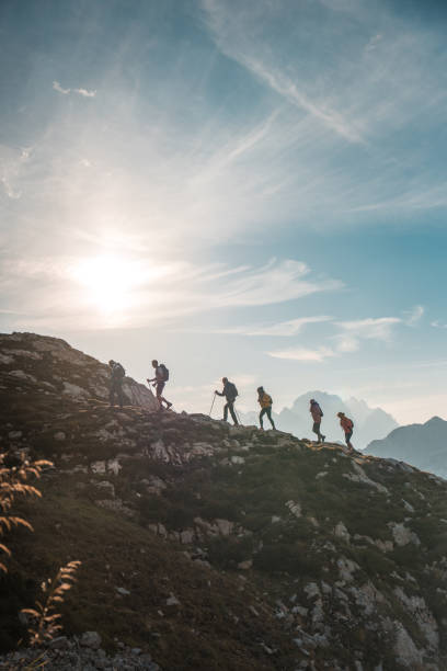 istock Diverse Friends Enjoying Mountain Scenery 1835249314