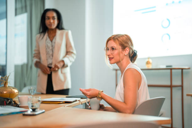 istock Successful Female Marketing Experts Discussing Ideas 1835254214