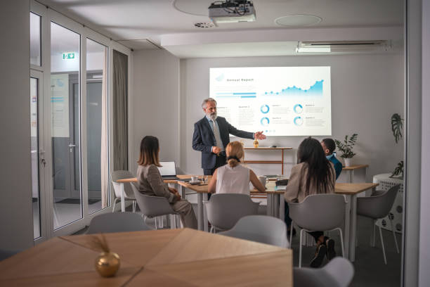 istock Multicultural Team Brainstorming in Corporate Boardroom 1835255301