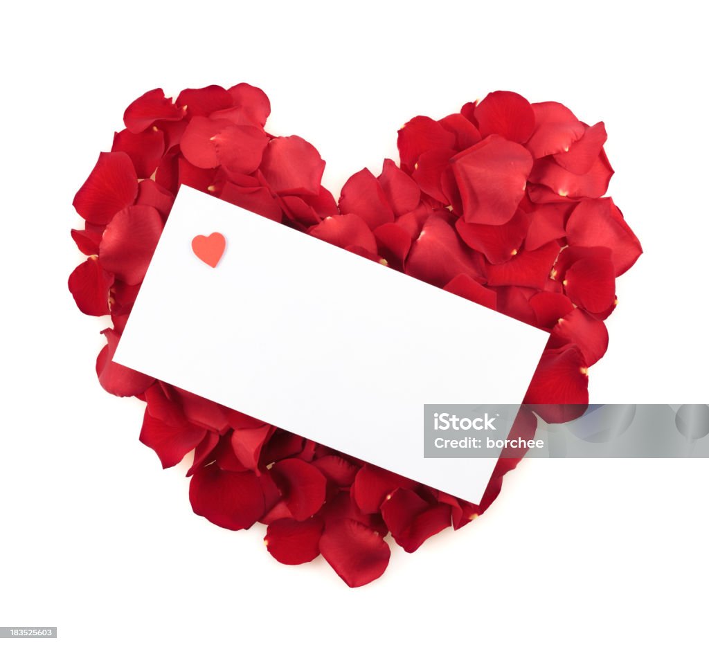 Messaggio d'amore - Foto stock royalty-free di Amore