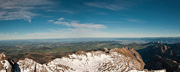 wonderful view over mountains and hills. Photographed from mountain S