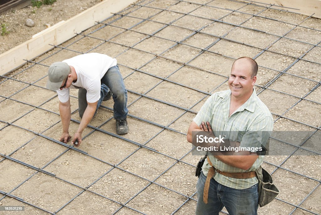 Baustelle - Lizenzfrei Ansicht aus erhöhter Perspektive Stock-Foto