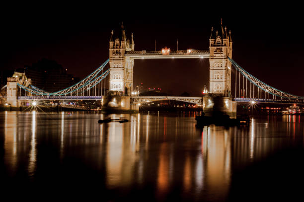 istock London's Tower Bridge. Night photo 1835318300