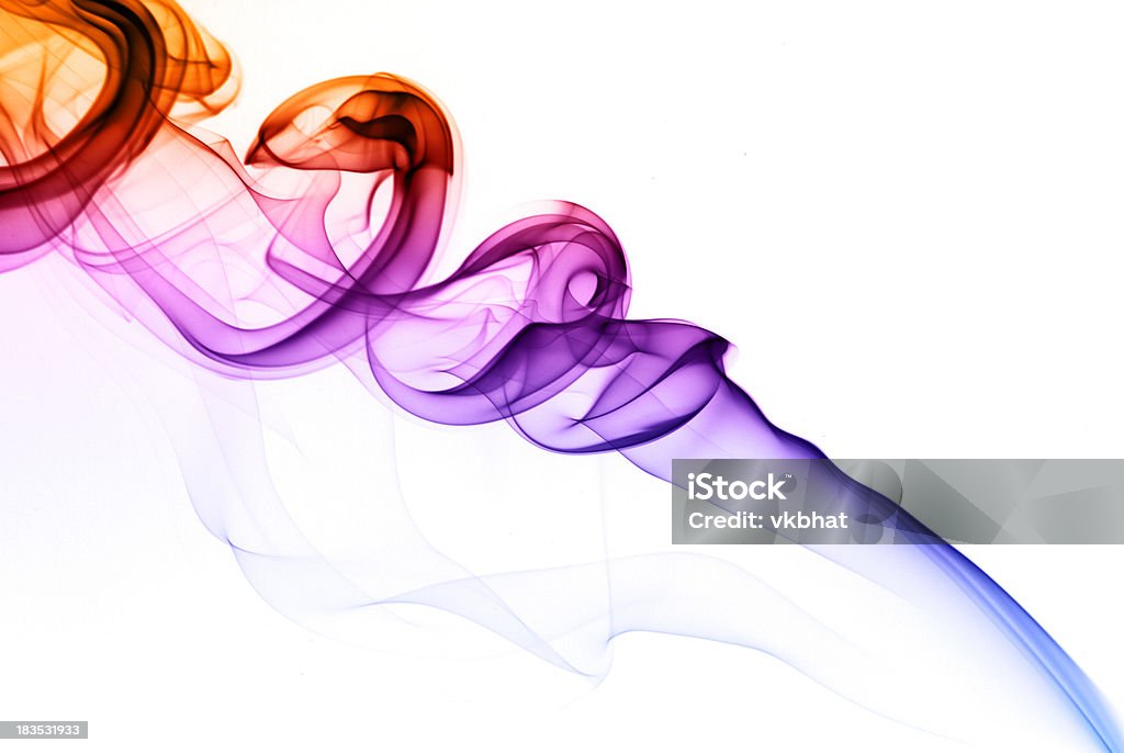 Silky abstrato de Fumo - Royalty-free Abstrato Foto de stock