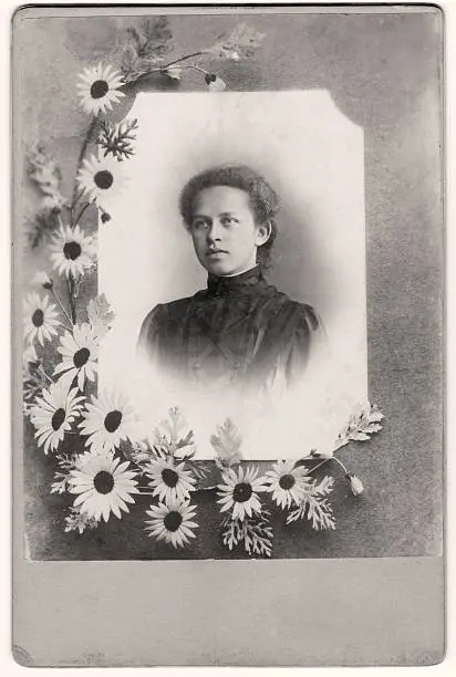 Photo of Vintage photograph of a young woman