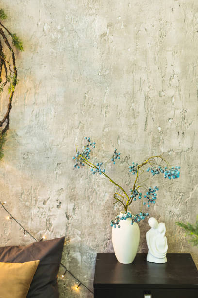 istock Decorating the house for Christmas. Bedroom 1835331128