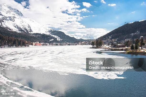 Санктмориц — стоковые фотографии и другие картинки Engadin Valley - Engadin Valley, Saint Moritz Lake, Без людей