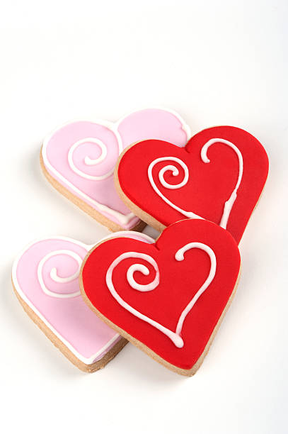 istock Red and Pink Cookies 183534631