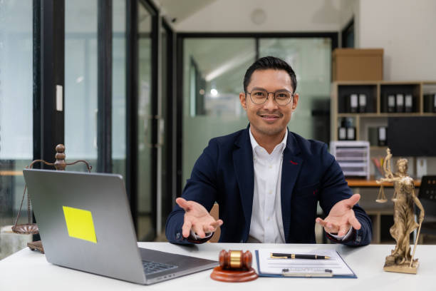istock Trusted trial lawyer They are generally called litigators. which assists clients in providing legal services 1835349912
