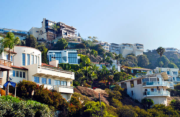 istock luxury homes at hill in california 183535274