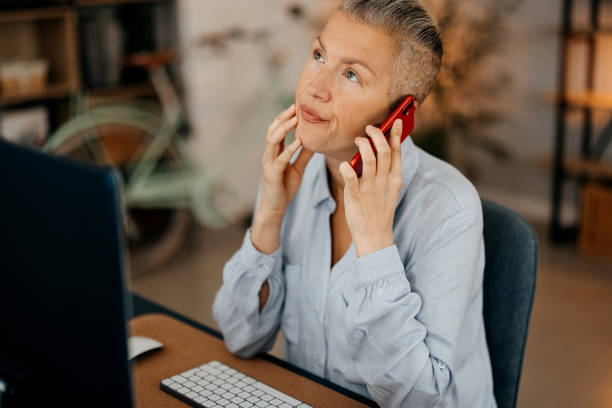 istock Woman talking on mobile phone 1835362073